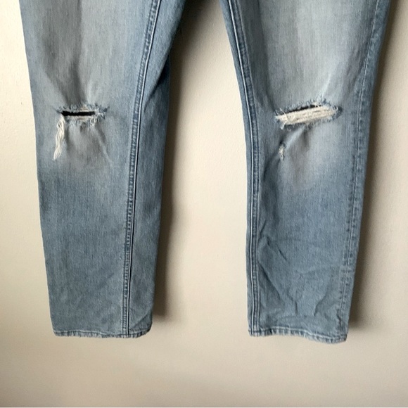 MOTHER SUPERIOR Jeans The Dazzler Button Fly Ankle High Rise Blue Size 25 - Picture 6 of 13